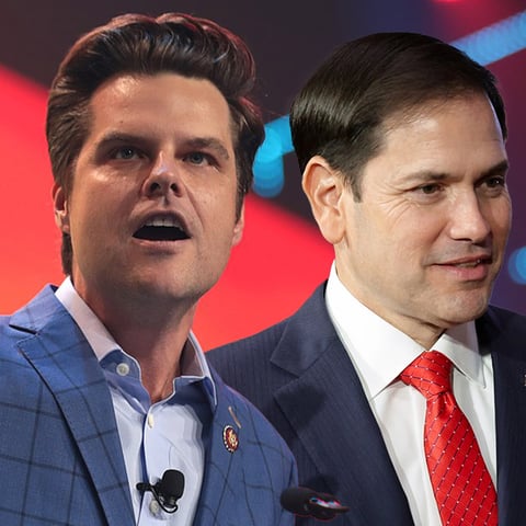 Matt Gaetz Marco Rubio Sq